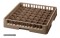 Gläserkorb 49 Fächer - Fachgröße 62 x 62 mm Höhe 245 mm