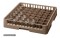 Gläserkorb 49 Fächer - Fachgröße 62 x 62 mm Höhe 245 mm