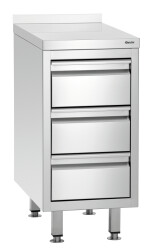 Schubladenschrank 700S3A mit Aufkantung
