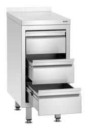 Schubladenschrank 700S3A mit Aufkantung