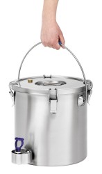 Thermo Transportbehälter 20 Liter mit Hahn