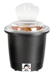 Suppentopf 10 Liter schwarz