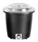 Suppentopf 10 Liter schwarz