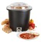 Suppentopf 10 Liter schwarz
