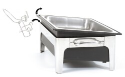 Edelstahl Suppenstation 2 x 4 Liter