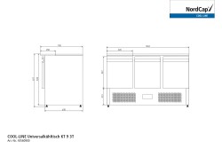 Universalkühltisch KT 13 3T
