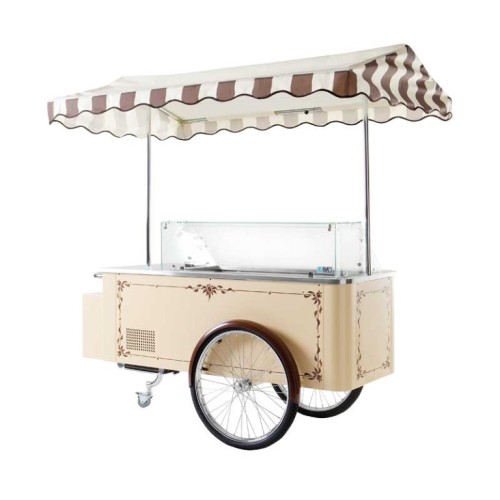 NordCap Speiseeiswagen CARRETTINO BEIGE