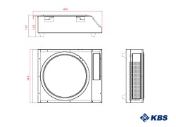 Induktionswok 3,5 kW Schott-Ceran ® Glaskeramik-Kochfläche