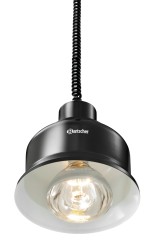 Wärmelampe IWL250D SW schwarz matt