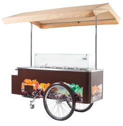 NordCap Speiseeiswagen CARRETTINO CARAPINE BEIGE