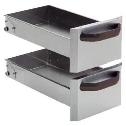 Schubladen-Kit, 2 Stück GN 2/1 70cm breit für...