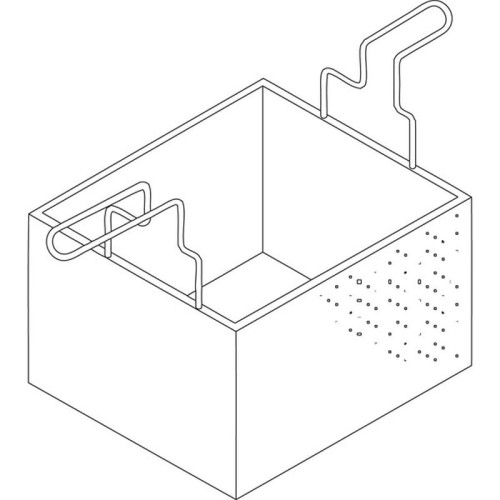 Nudelkorb GN 1/2 240x290x200mm