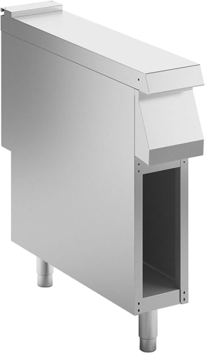 Neutralelement B 200 mm ohne Schublade offener Unterbau