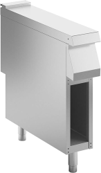 Neutralelement B 200 mm ohne Schublade offener Unterbau