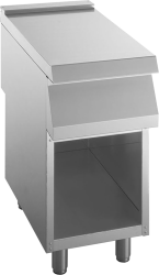 Neutralelement B 400 mm mit Schublade offener Unterbau