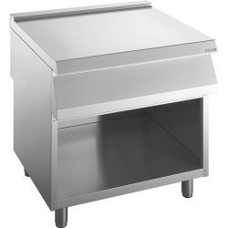Neutralelement B 800 mm mit Schublade offener Unterbau