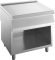 Neutralelement B 800 mm mit Schublade offener Unterbau