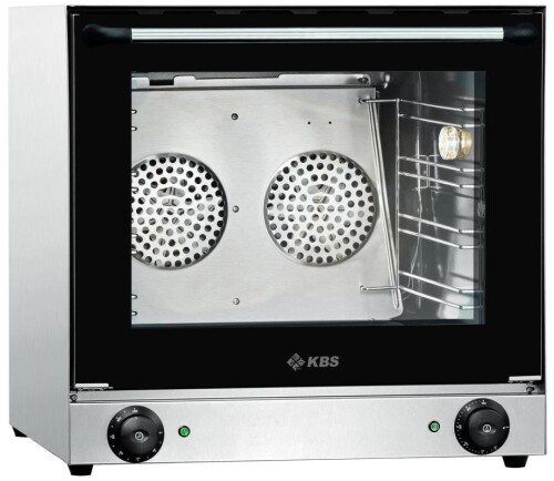 Heißluftofen 2,7 kW für 4 Bleche/Roste 430x320mm