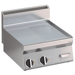 Elektro Grillplatte glatte verchromte Heizfläche...