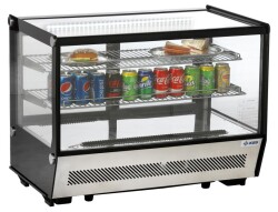 Aufsatz-Kühlvitrine mit 2 Etagen