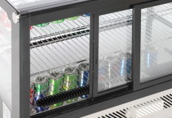 Aufsatz-Kühlvitrine mit 2 Etagen