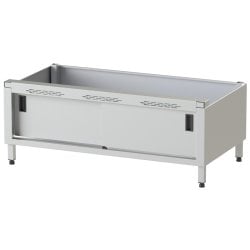 Untergestell für Teppanyaki-Grill mit 3 Heizzonen