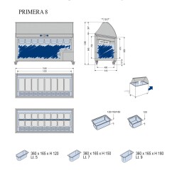 Eisvitrine PRIMERA 8