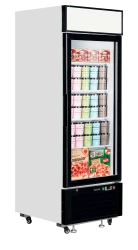 Tiefkühlschrank mit Glastür & Display LGF2500