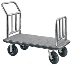 Edelstahl Gepäckwagen