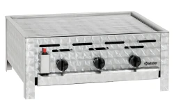Gas Kombi Tischbräter TB1100R 3 Brenner mit Grillrost