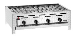 Gas Kombi Tischbräter TB1470R 4 Brenner mit Grillrost