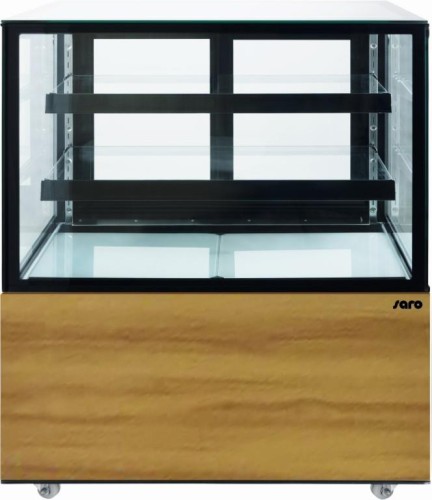 Kuchenvitrine mit Holzdekor 300 Liter Modell MAXIME