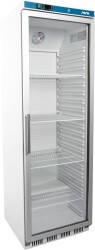 Lagerkühlschrank mit Glastür weiß Modell...