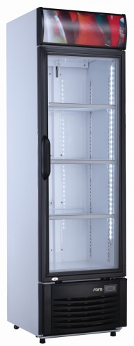 Getränkekühlschrank mit Werbetafel Modell GTK 282 M