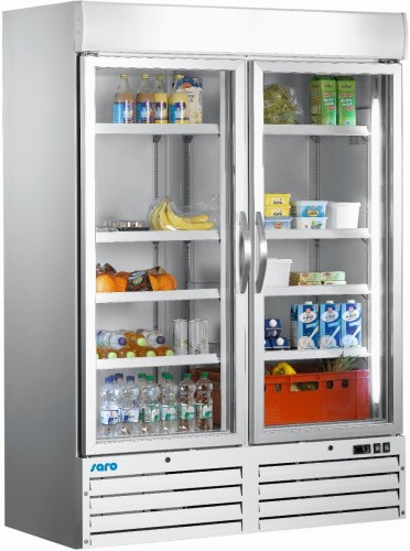 Kühlschrank mit Glastür 2-türig weiß Modell G 920
