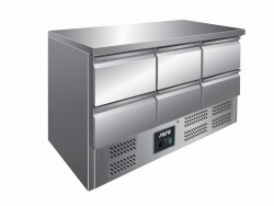 Kühltisch mit Schubladen 6 x 1/2 GN Modell VIVIA S...