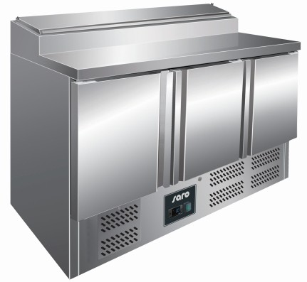 Belegstation 7 x 1/3 GN Modell FRAN 3-türig