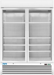 Tiefkühlschrank mit Glastür 2-türig Modell...