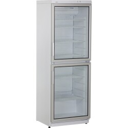 Getränkekühlschrank mit 2 Glastüren CD 350-2