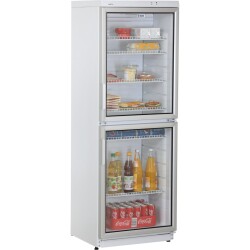 Getränkekühlschrank mit 2 Glastüren CD 350-2
