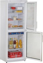 Getränkekühlschrank mit 2 Glastüren CD 350-2