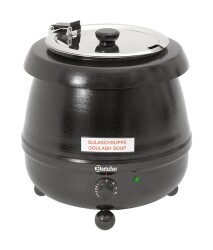 Partytopf 9 Liter schwarz