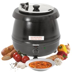 Partytopf 9 Liter schwarz