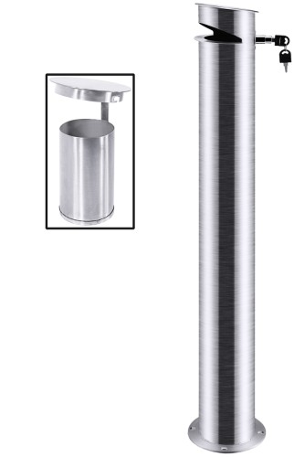 Edelstahl Standaschenbecher