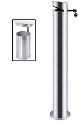 Edelstahl Standaschenbecher