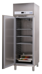 Edelstahlkühlschrank Ready KU 707 Linksanschlag