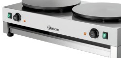Elektro Doppel Crêpe-Backgerät 2CP400