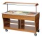 Buffetwagen Teakfarben - warm 4 x 1/1 GN Tiefe 150 mm
