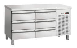 Kühltisch S6-100 mit 6 Schubladen
