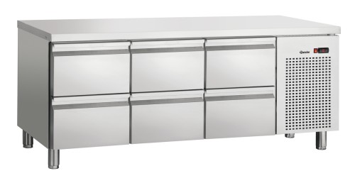 Kühltisch S6-150 mit 6 Schubladen